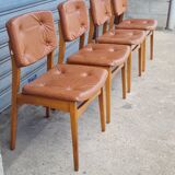 Set of 4 Scandinavian chairs