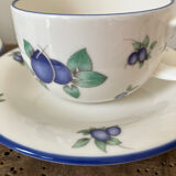 Royal doulton blueberry tea cups