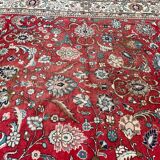 Large vintage Persian carpet tabriz 244x344 cm