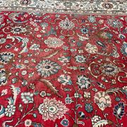 Large vintage Persian carpet tabriz 244x344 cm