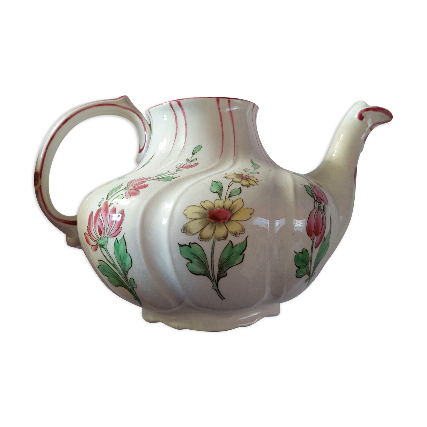 Théière porcelaine ancienne