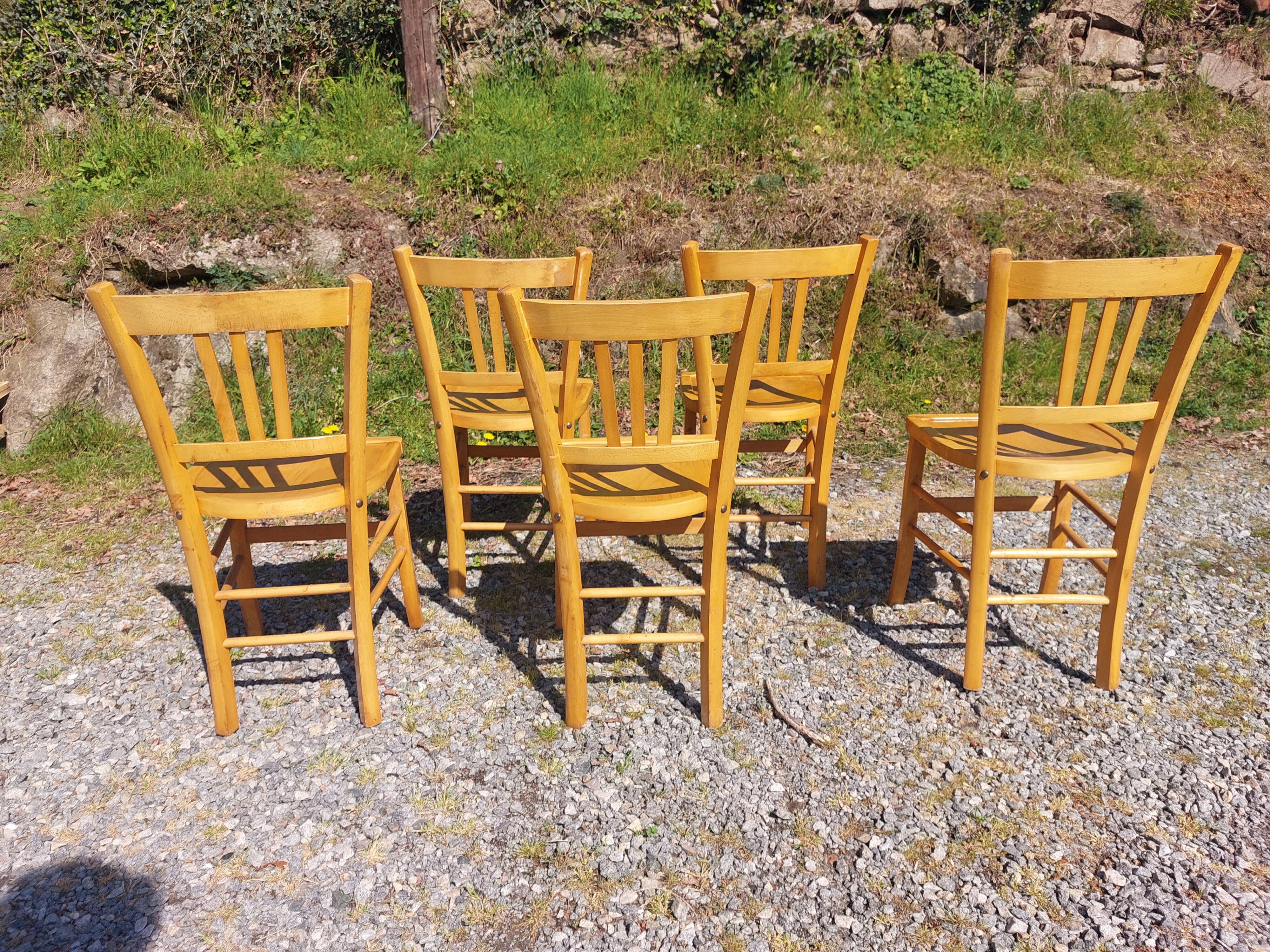 5 Luterma bistro chairs