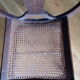 Fauteuil canné curule ou dagobert