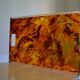 Acrylic plateau with tortoiseshell pattern Jansen Mercier Willy Rizzo