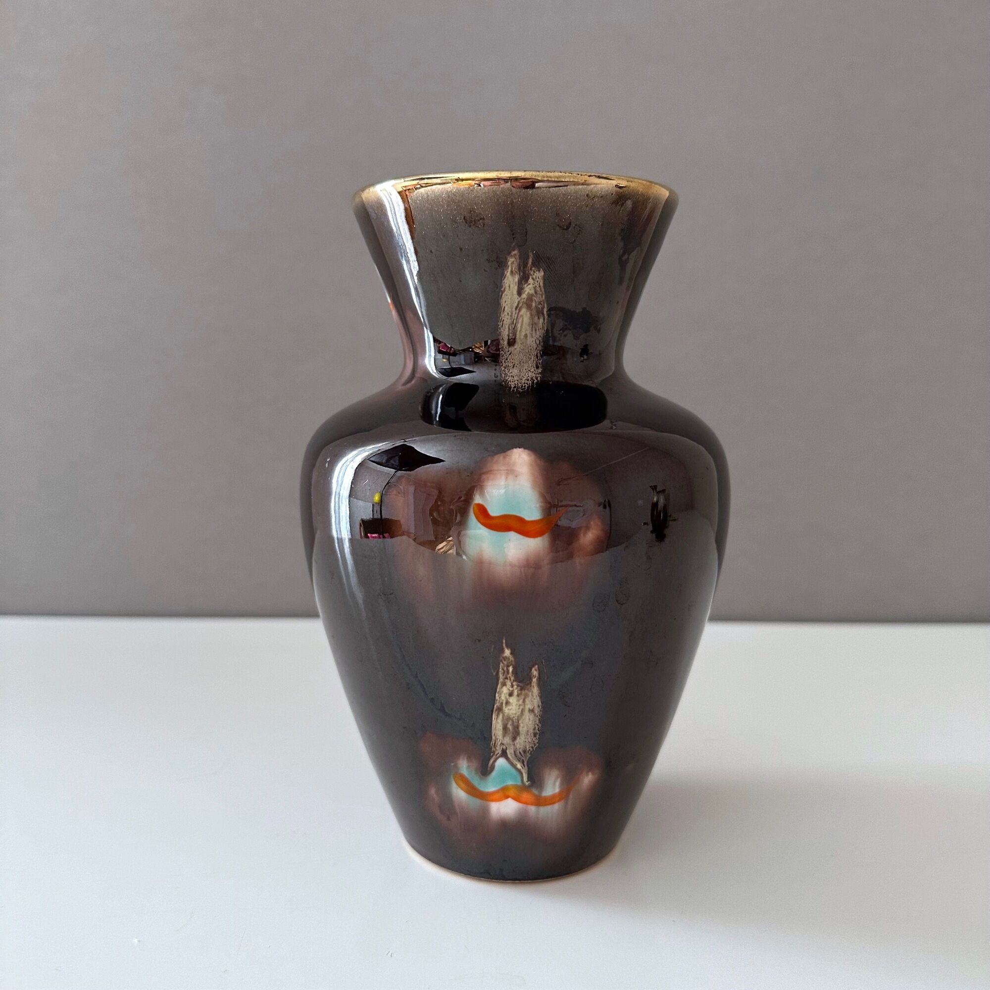 Vintage vases, ceramic vase, bay jasba, westgerman pottery 50s 60s, mid century collection