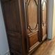 Louis XIV walnut wardrobe with arched panels – 18th century