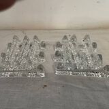 Crystal knife holder