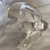 Crystal champagne glasses