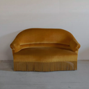 2-seater velvet sofas