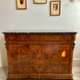 Antique walnut chest of drawers