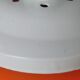 Suspension vintage 70 opaline orange