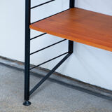 Library / Scandinavian Wall unit in teak 1960