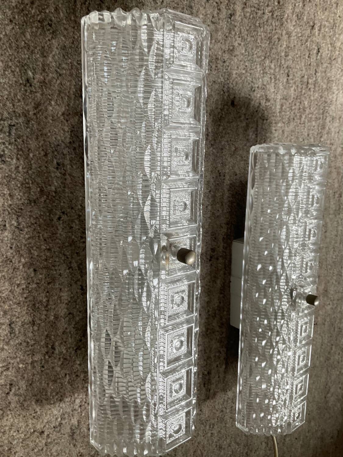 Pair of Philips wall lights from the 60s