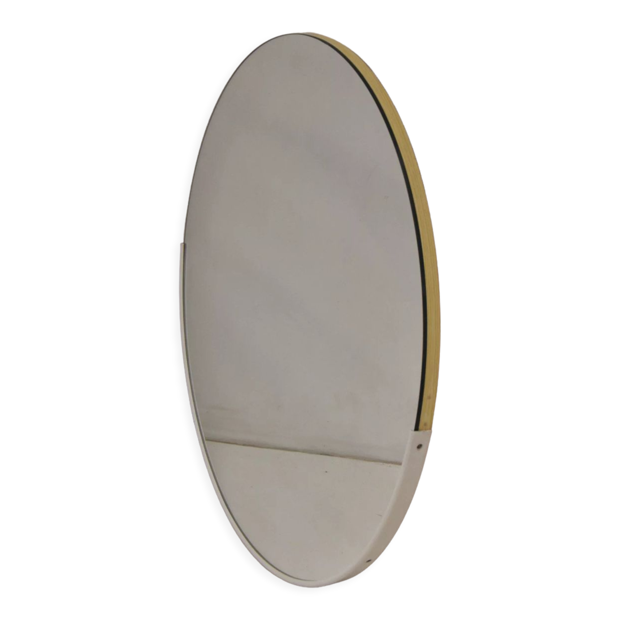 Mid-century Wall Round Mirror,1970's