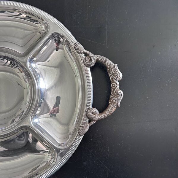 Plat apéritif en inox