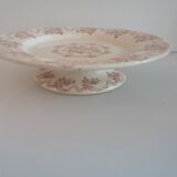 Lot assiettes porcelaine opaque de Gien modèle Osborne époque   début  XX siècle