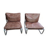 Pair of 70s/80s design armchairs
