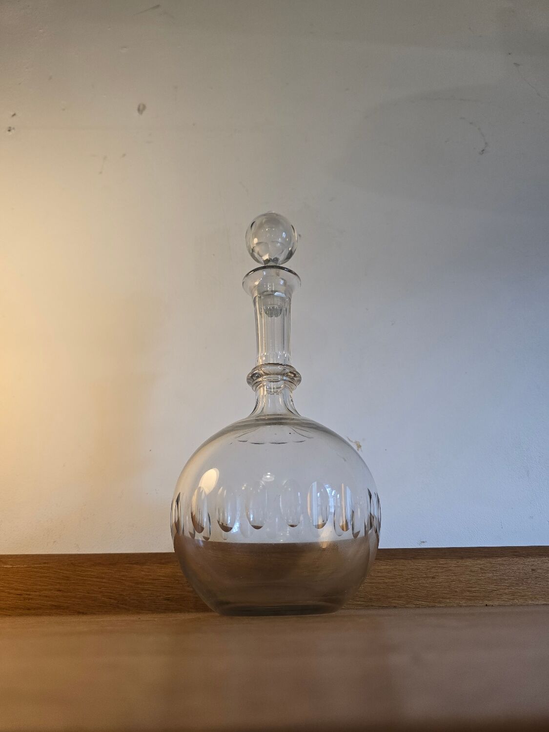 Large wine carafe from around 1950.