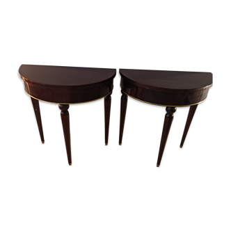 Pair of side tables or bedside tables