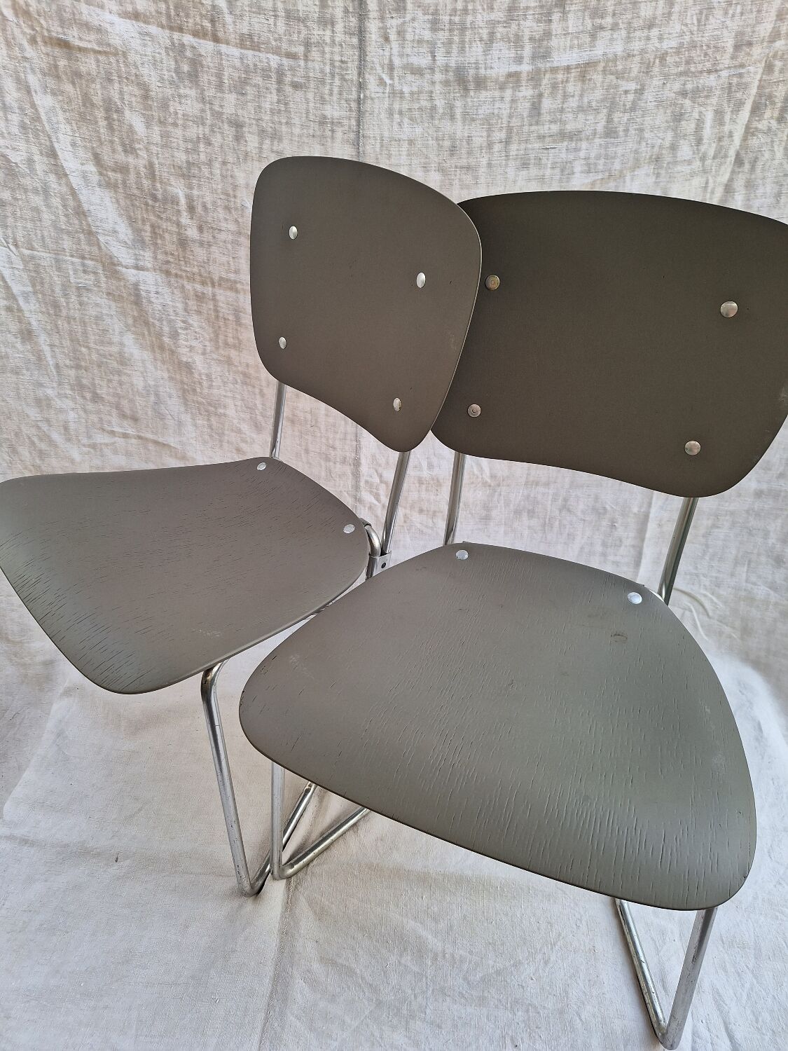 Pair of Aluflex chairs