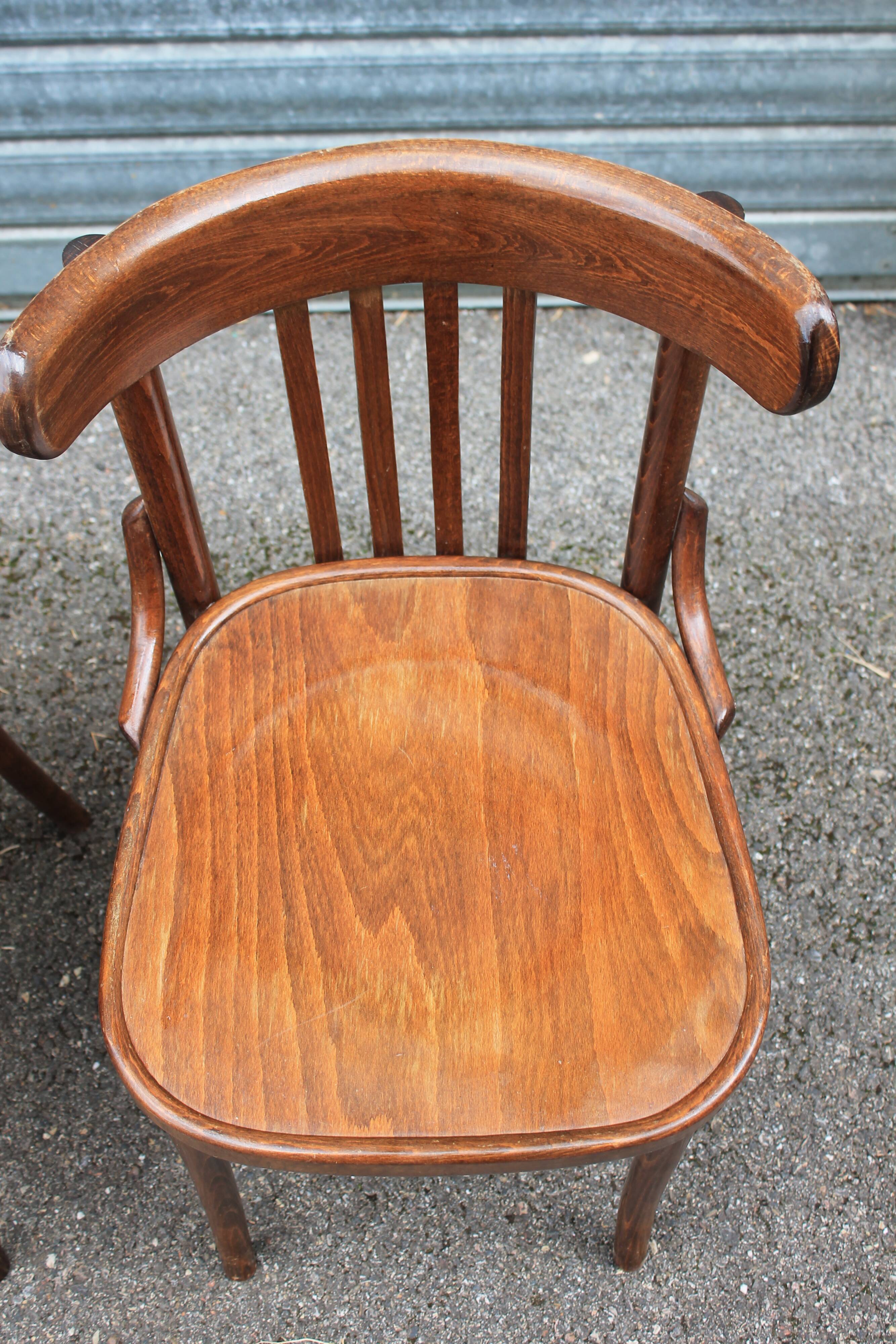 Set of 4 bistro chairs