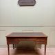 Louis XVI Style Mahogany Flat Desk With Zippers XIX Eme Century