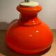 Suspension opaline orange Vintage