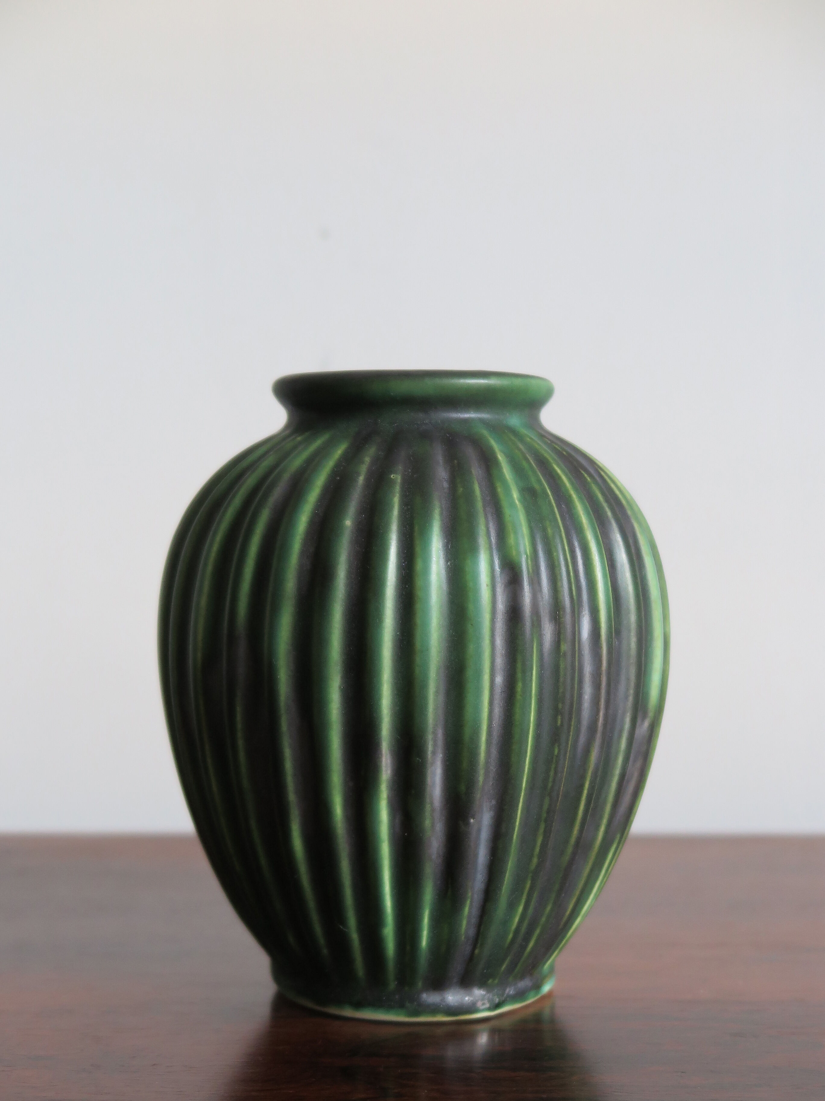 Scandinavian ceramic vases by Michael Andersen, 1940s