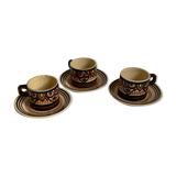 Three Breton cups Fouillen