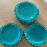 Assiettes poisson vintage