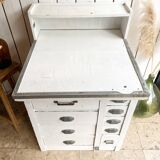 Former small white patina trading post