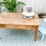 Antique wooden coffee table