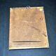 Old frame in black wood and painted glass fixed under glass 1900 - old sepia photograph