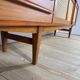Vintage teak sideboard with rattan doors and drawers – Scandinavian design