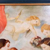 Painting on canvas signed J. Meirt