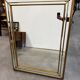 Deknudt Mirror Large Format with Triple Frame in Gold Wood Art Deco