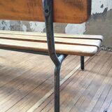 Bench school vintage 2 m
