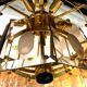 Chandelier framework Fontana Arte Murano 1970 Crystal