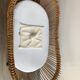 Vintage rattan moses cradle
