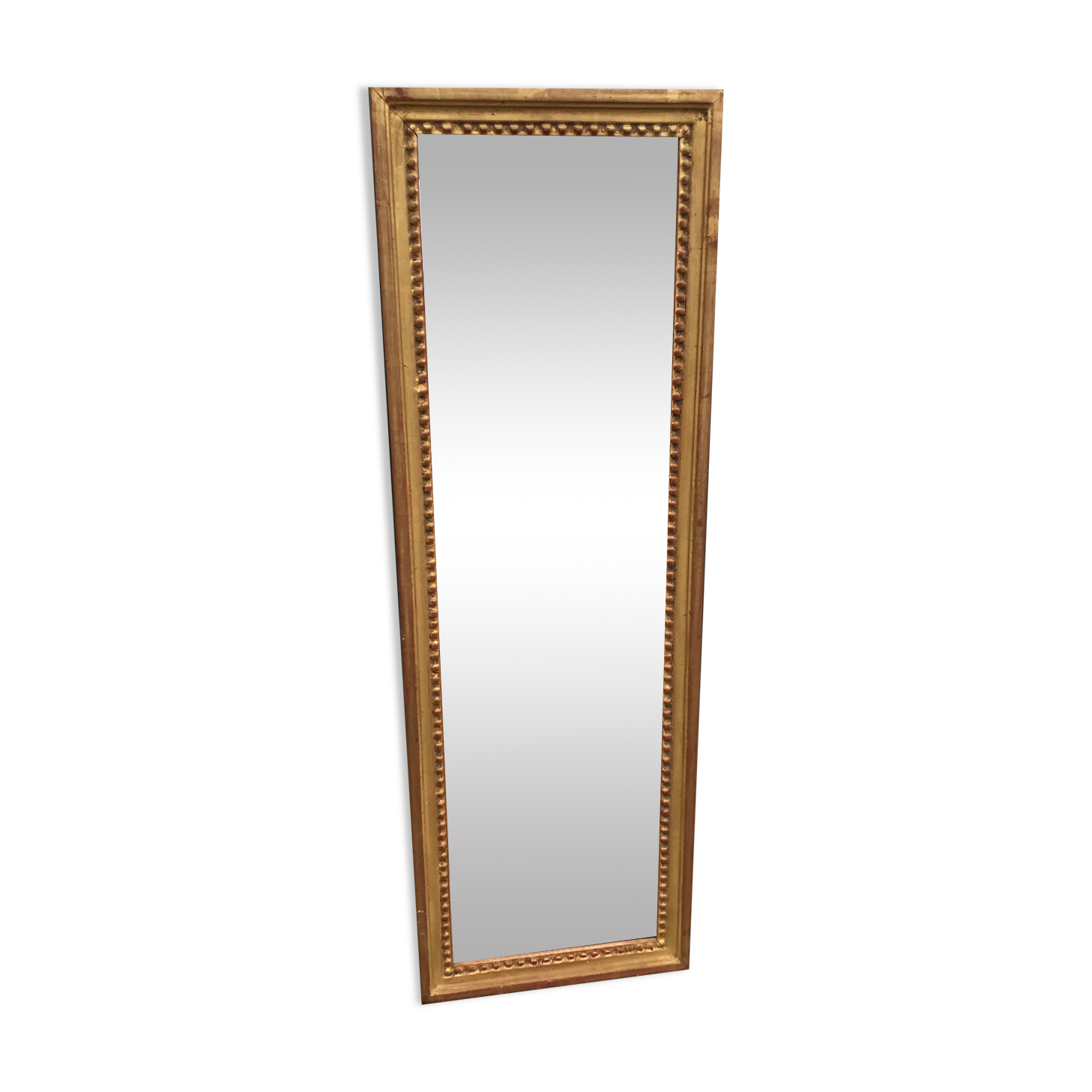 Gilded mirror early 20th century 101 x 35 cm