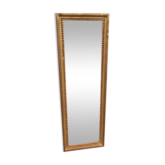 Miroir doré début XXème 101 x 35 cm