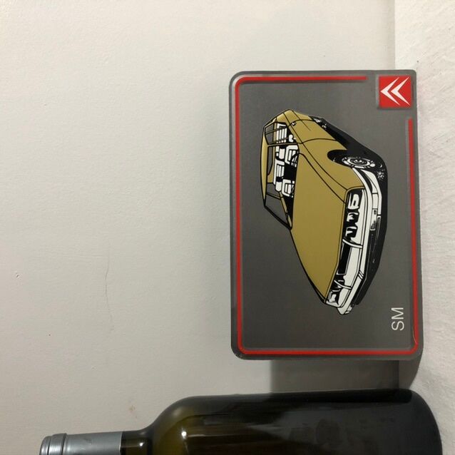 Advertising plaque "Citroon SM"