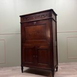 Mahogany Secretary Louis XVI XIII Eme Century