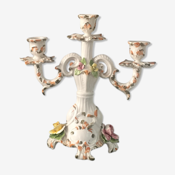 Bougeoir vintage en porcelaine