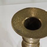 Pair of bronze candlesticks / Vintage