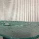 Table basse en verre et acier par Heinz Lilienthal