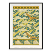 Affiche “Aigles et Pigeons”, d’après une lithographie art nouveau de 1897