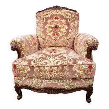 Armchair bergère style Louis XVI