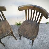 Paire de chaises bistrot