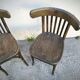 Pair of bistro chairs